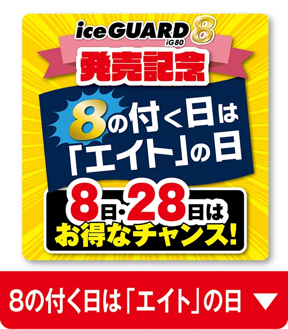 8の付く日は「エイト」の日